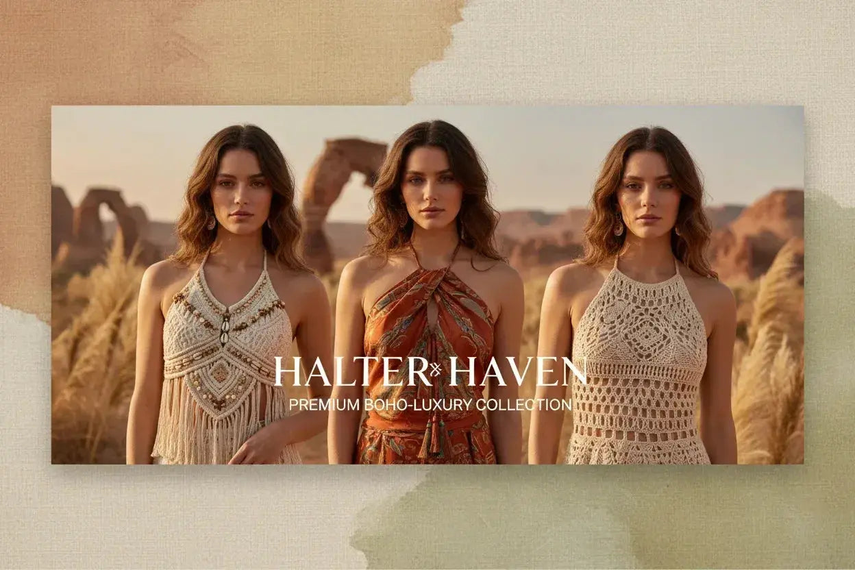 Halter Tops Collection - Me Chavi - Where Style Blossoms