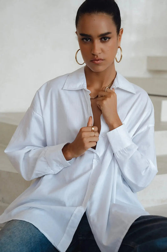 Essential Long Sleeve Shirt - Me Chavi - Where Style Blossoms