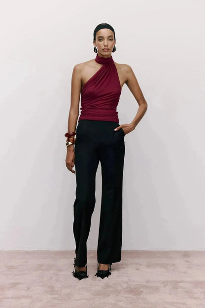 The Jacques Halter Top - Me Chavi - Where Style Blossoms