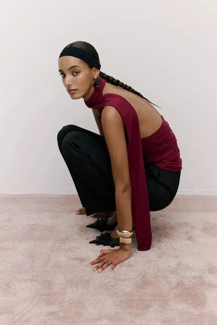 The Jacques Halter Top - Me Chavi - Where Style Blossoms