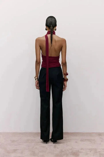 The Jacques Halter Top - Me Chavi - Where Style Blossoms