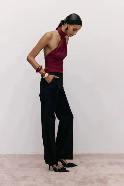 The Jacques Halter Top - Me Chavi - Where Style Blossoms