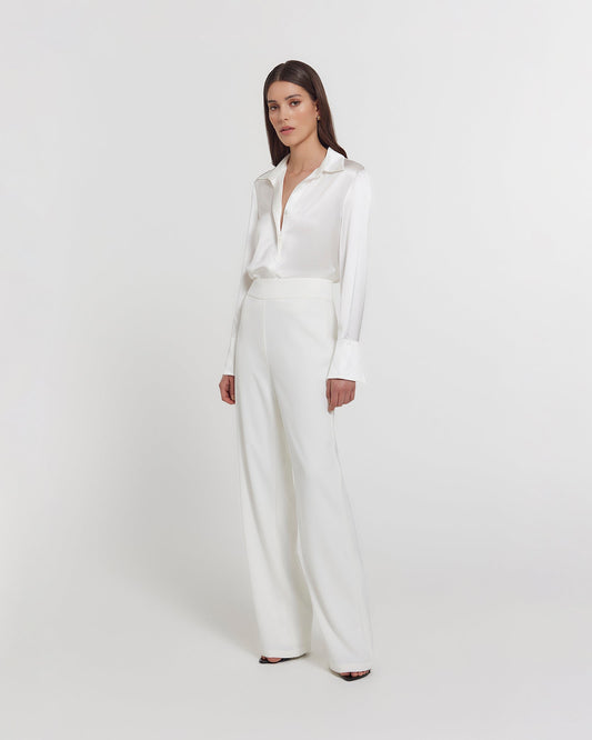Silky Shirt Ivory