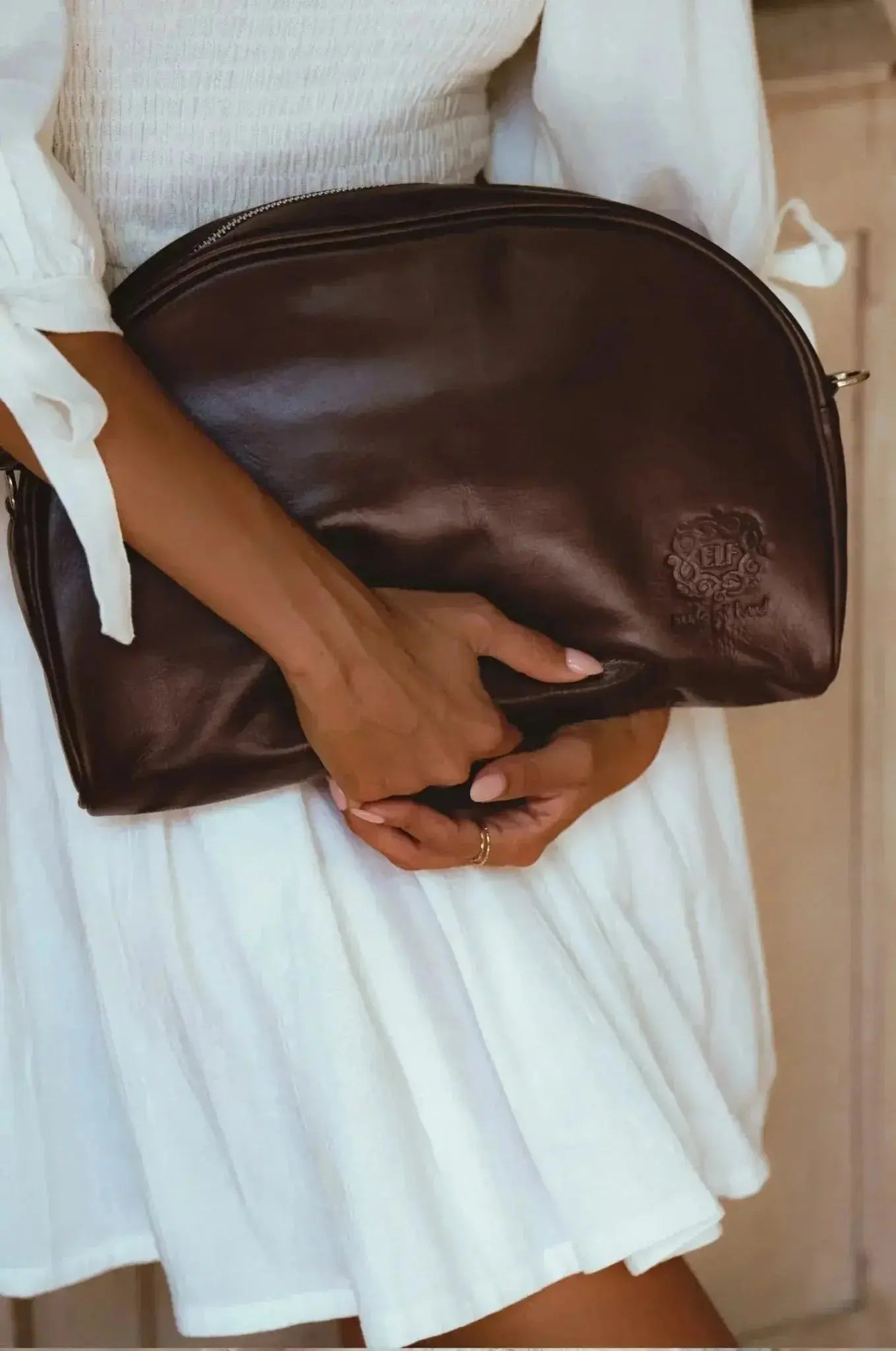 Sabine Leather Handbag - Me Chavi - Where Style Blossoms