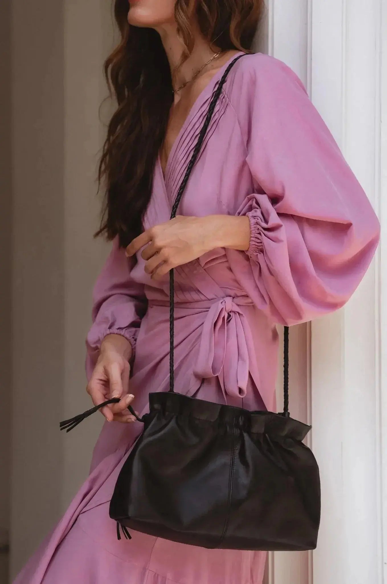 Etoile Crossbody Leather Clutch Bag - Me Chavi - Where Style Blossoms