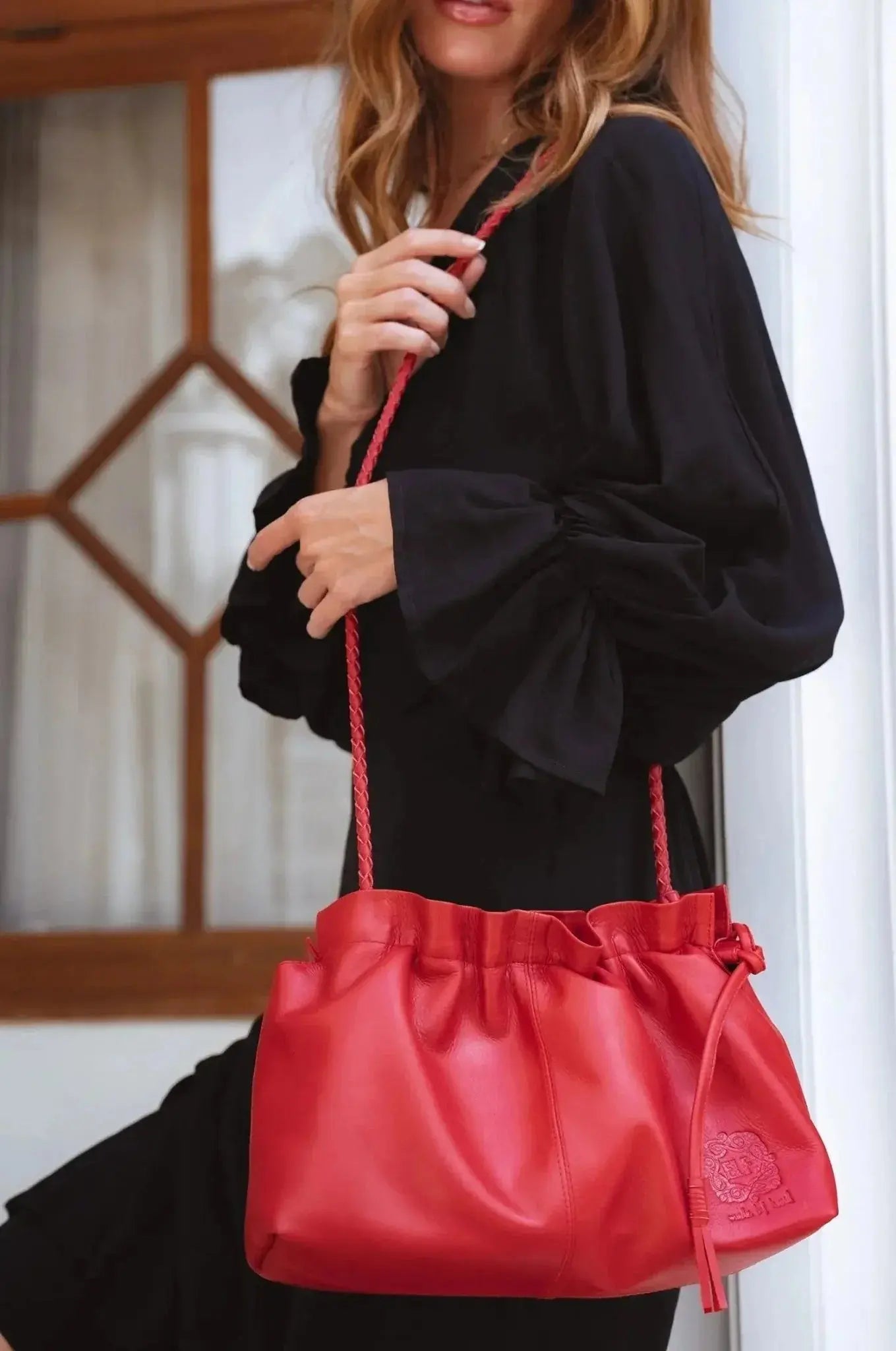 Etoile Crossbody Leather Clutch Bag - Me Chavi - Where Style Blossoms