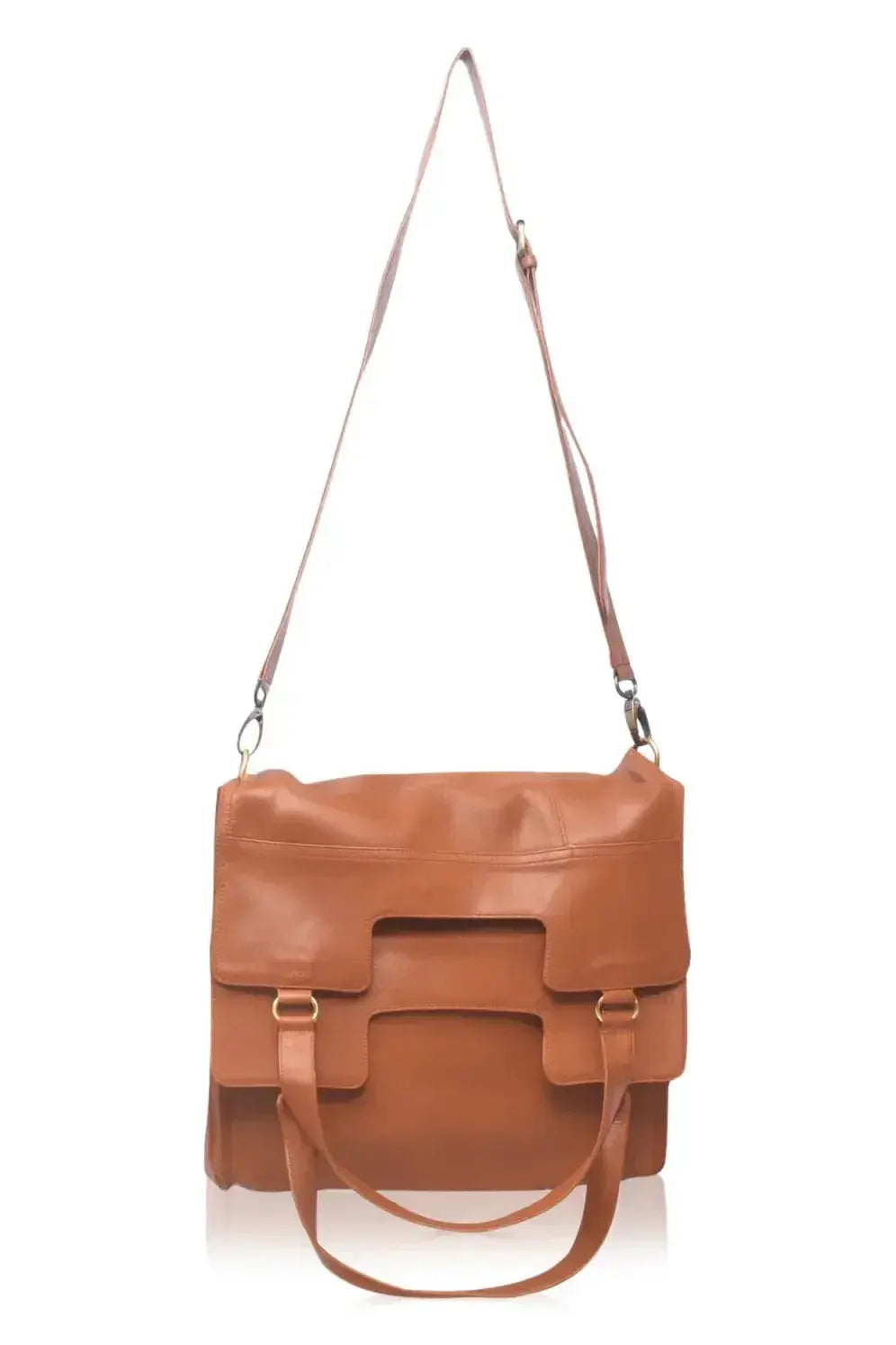 Deluxe Leather Convertible Tote Bag - Me Chavi - Where Style Blossoms