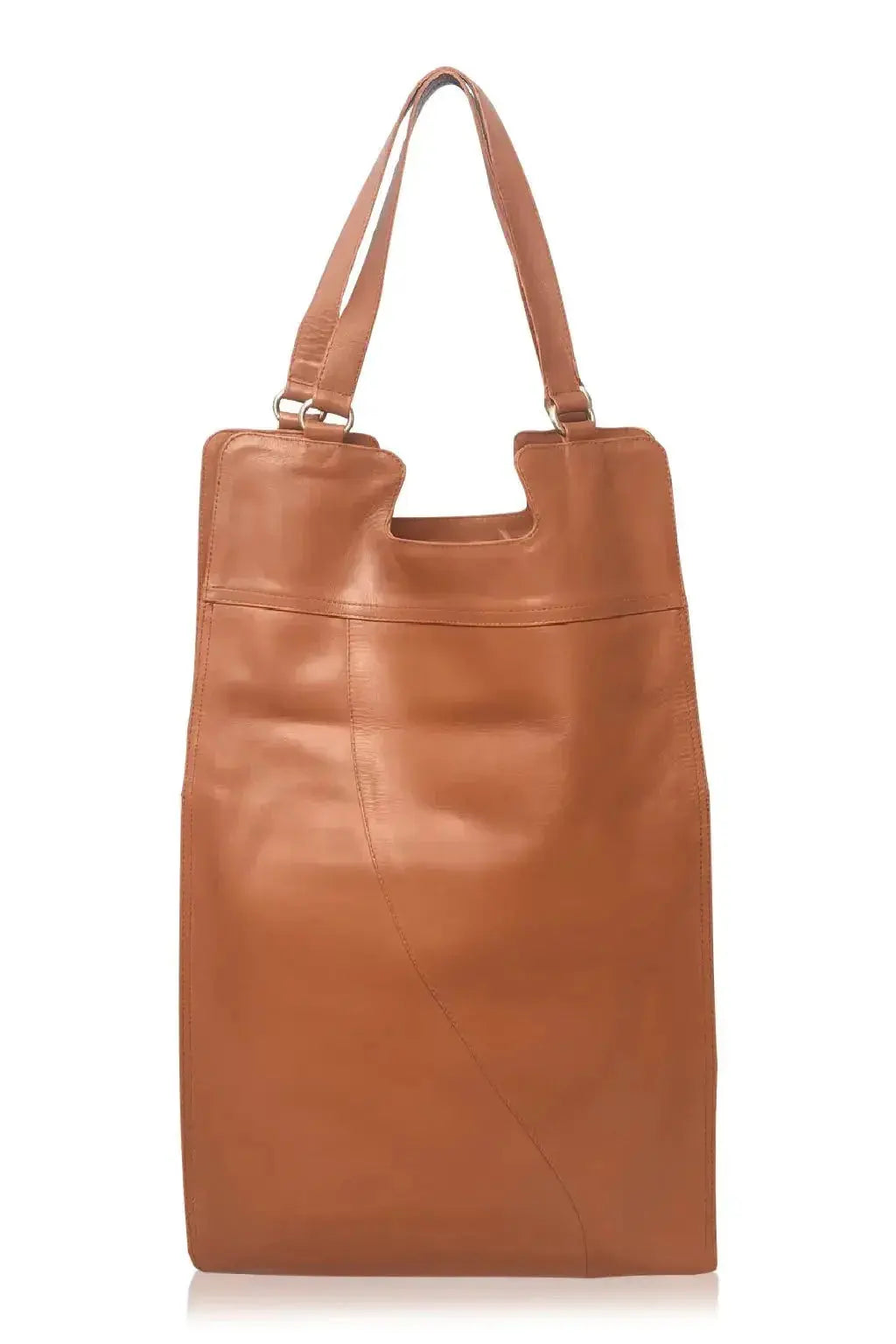 Deluxe Leather Convertible Tote Bag - Me Chavi - Where Style Blossoms