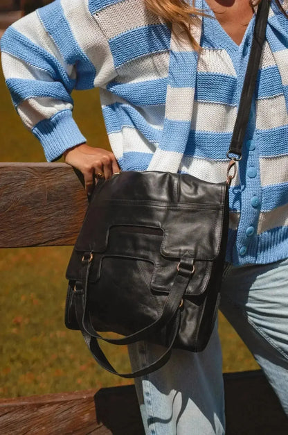 Mi Vida Foldover Tote - Me Chavi - Where Style Blossoms