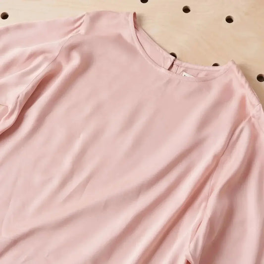Bamboo Long Sleeve Top in Pink - Me Chavi - Where Style Blossoms