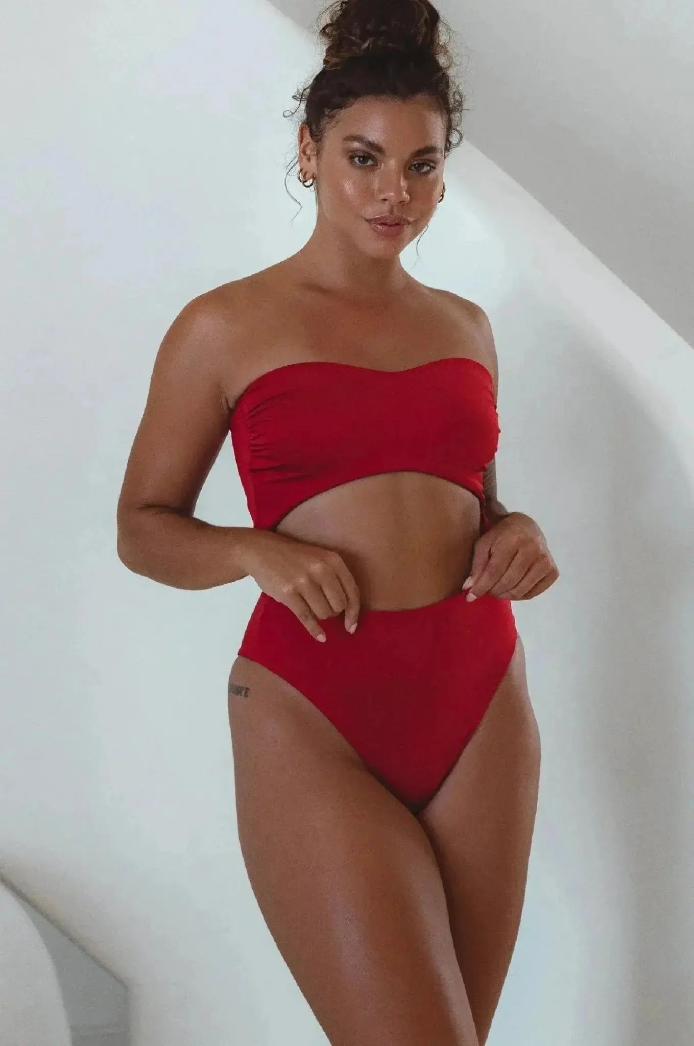 San Leo One Piece Cut-out Swimsuit - Me Chavi - Where Style Blossoms
