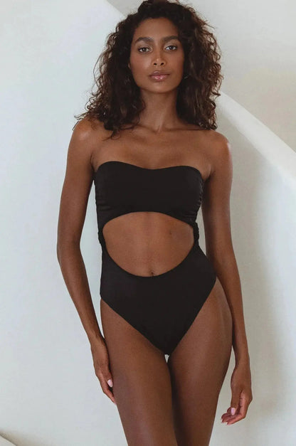 San Leo One Piece Cut-out Swimsuit - Me Chavi - Where Style Blossoms
