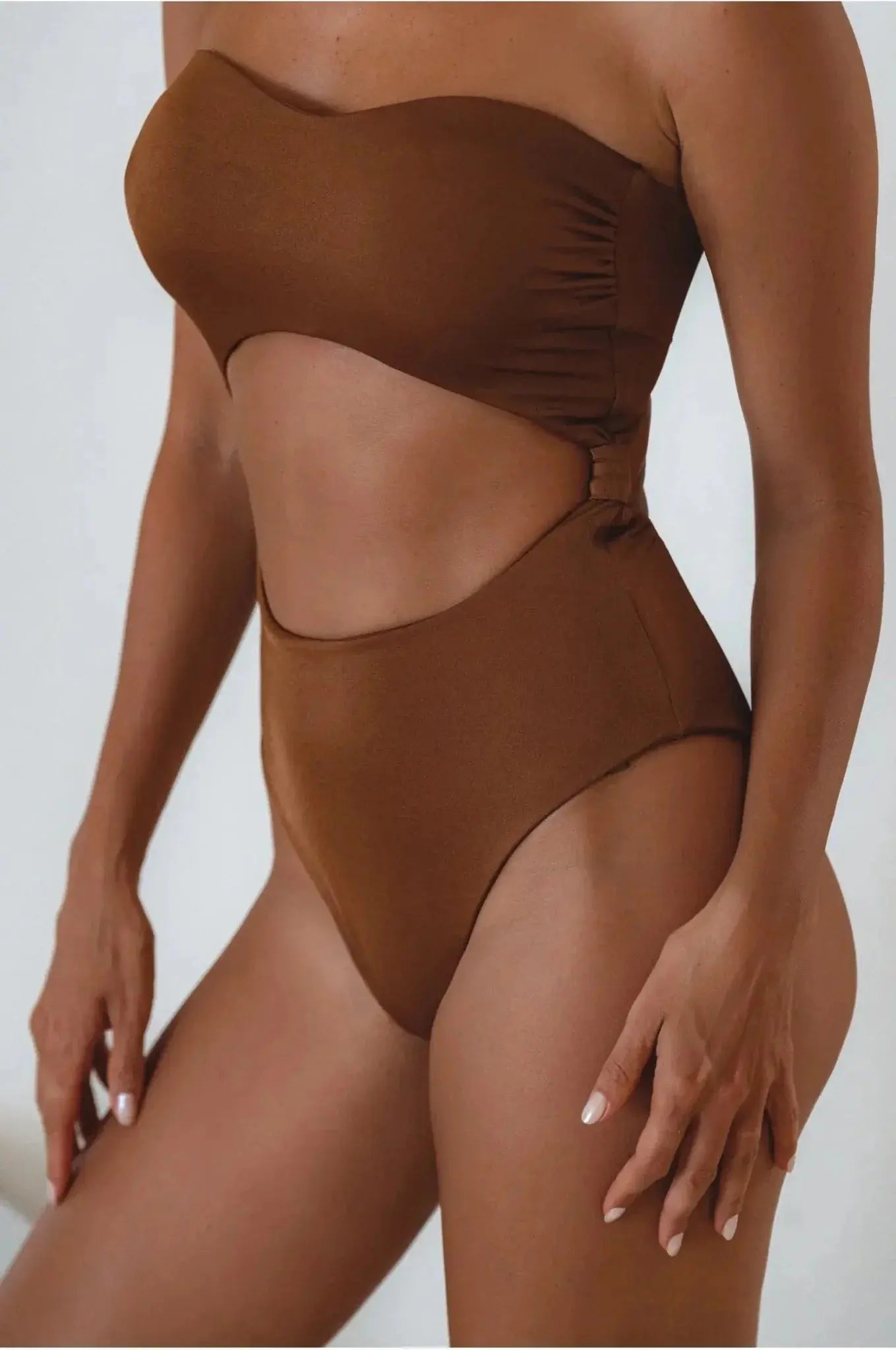 San Leo One Piece Cut-out Swimsuit - Me Chavi - Where Style Blossoms