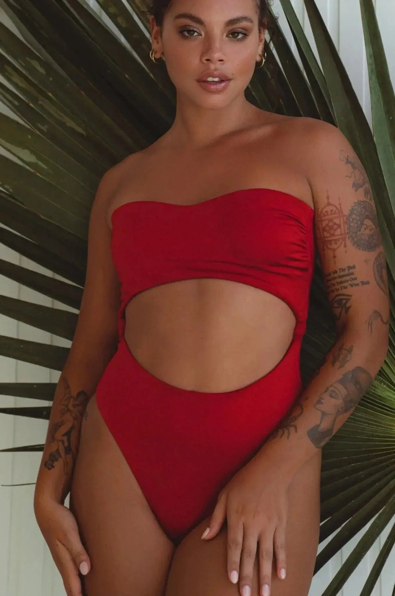 San Leo One Piece Cut-out Swimsuit - Me Chavi - Where Style Blossoms