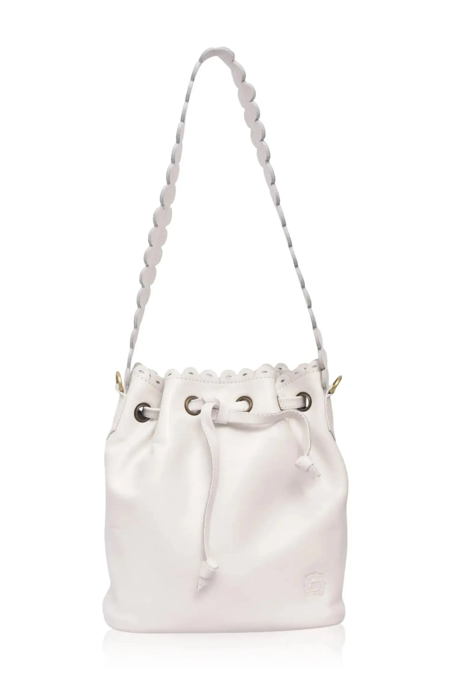 Luisa Scalloped Bucket Bag - Me Chavi - Where Style Blossoms