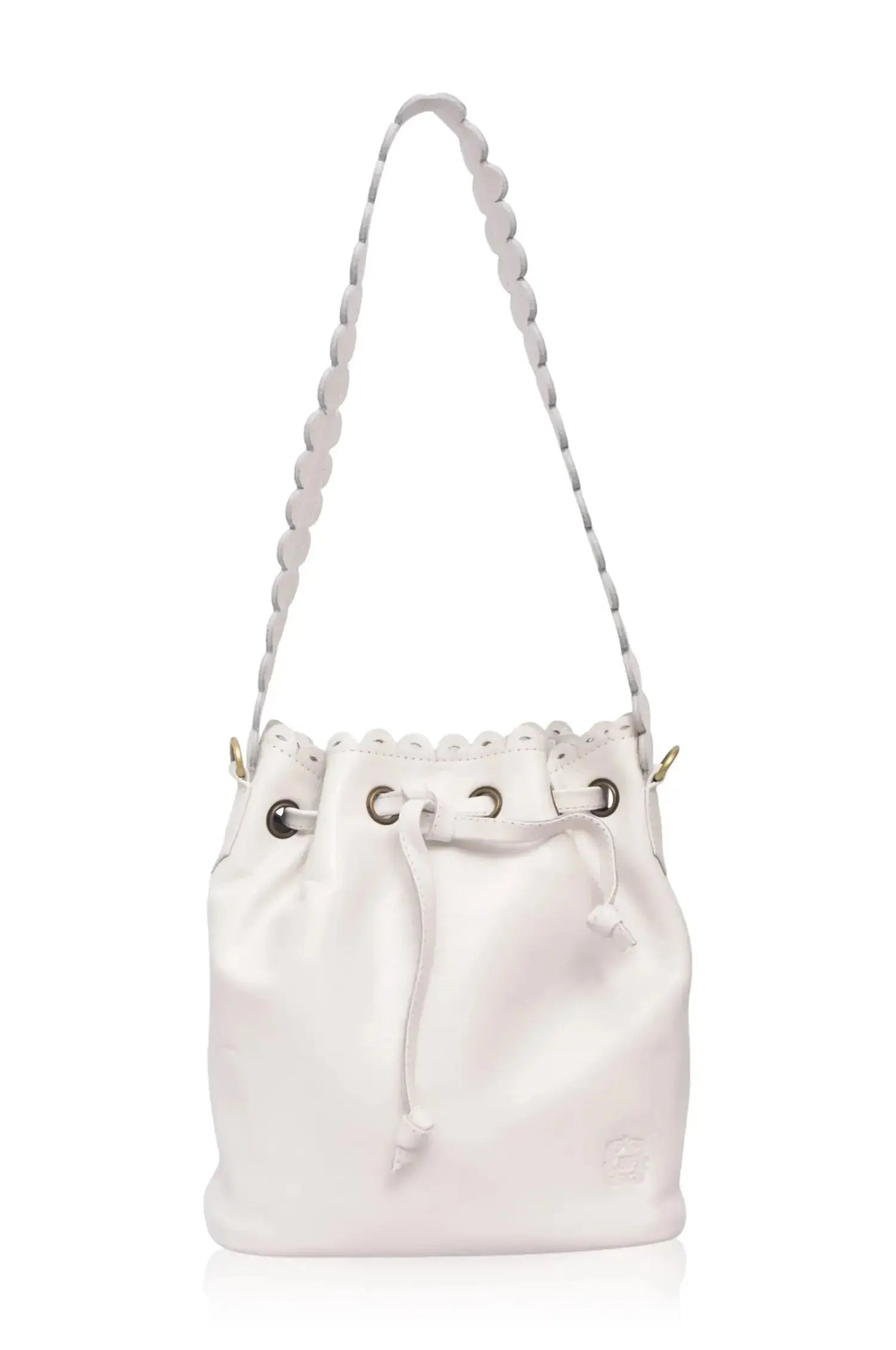 Luisa Scalloped Bucket Bag - Me Chavi - Where Style Blossoms