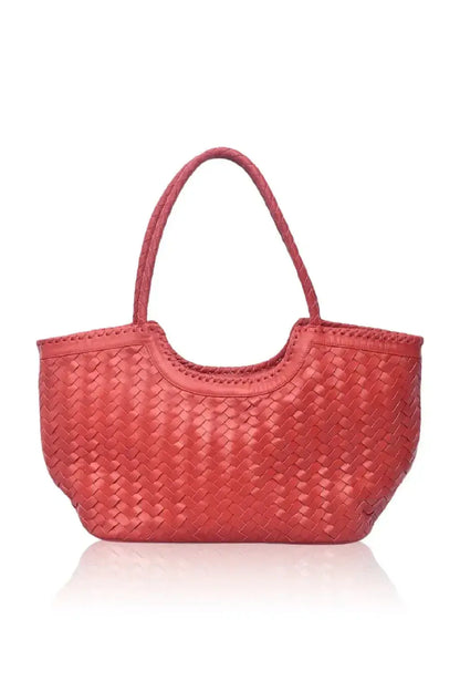 Bellagio Woven Leather Tote Bag (Sale) - Me Chavi - Where Style Blossoms