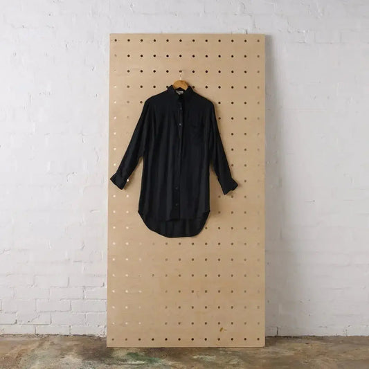 Bamboo Sleep Shirt in Black - Me Chavi - Where Style Blossoms