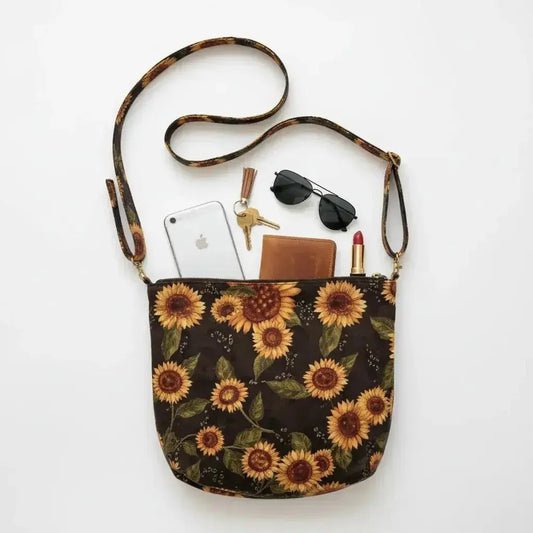 Tropical Floral Bag & Bucket Hat Set - Handmade Paradise Collection - Me Chavi - Where Style Blossoms