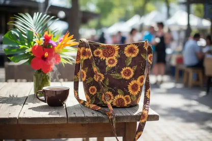 Tropical Floral Bag & Bucket Hat Set - Handmade Paradise Collection - Me Chavi - Where Style Blossoms