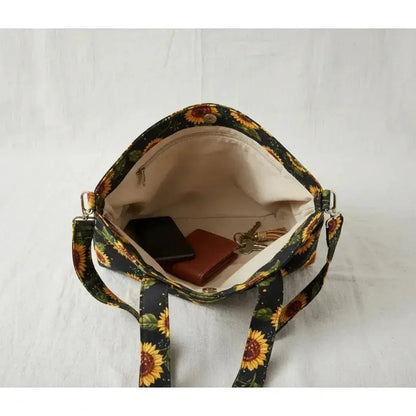 Tropical Floral Bag & Bucket Hat Set - Handmade Paradise Collection - Me Chavi - Where Style Blossoms