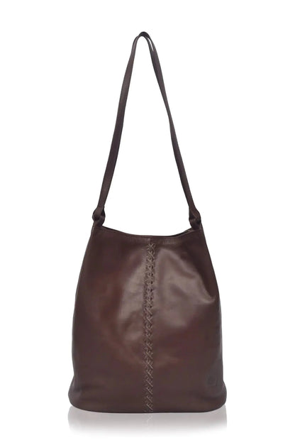 Janette Leather Shoulder Bag - Me Chavi - Where Style Blossoms