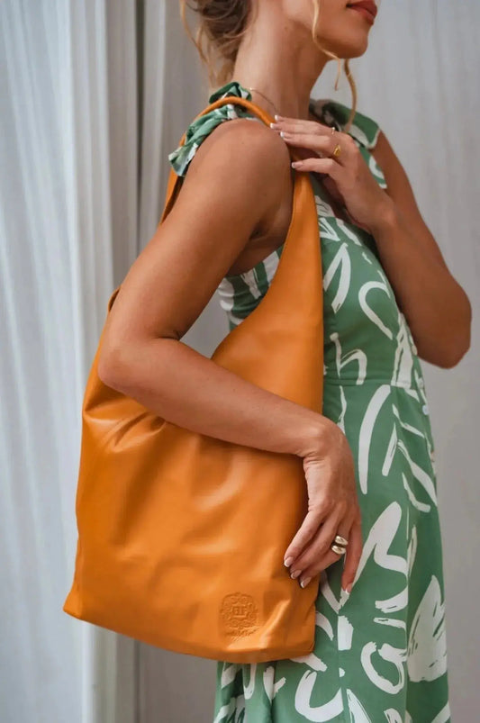 Sueno Slouchy Leather Bag - Me Chavi - Where Style Blossoms