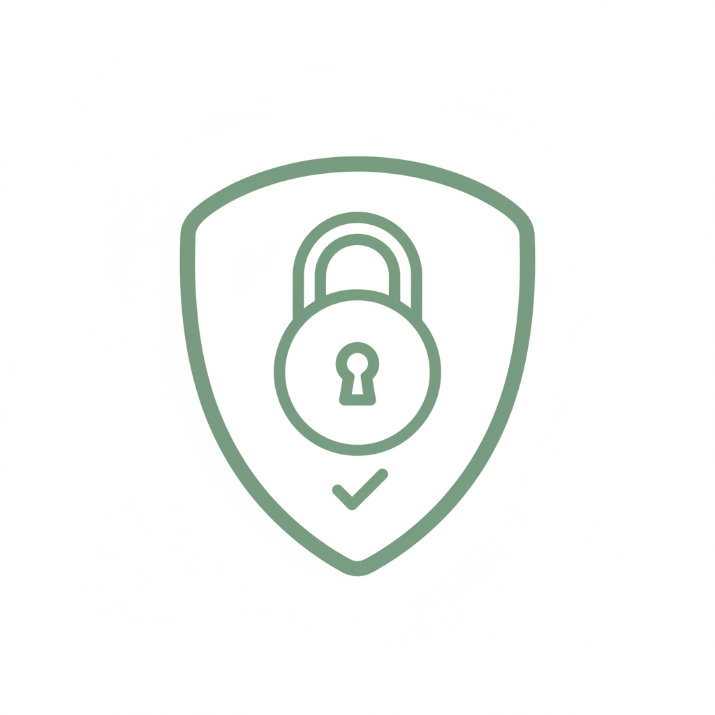Secure Checkout Icon - Clean