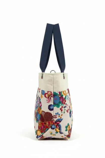 Botanical Garden Bucket Hat & Tote Bag Set - Handmade Floral Collection - Me Chavi - Where Style Blossoms