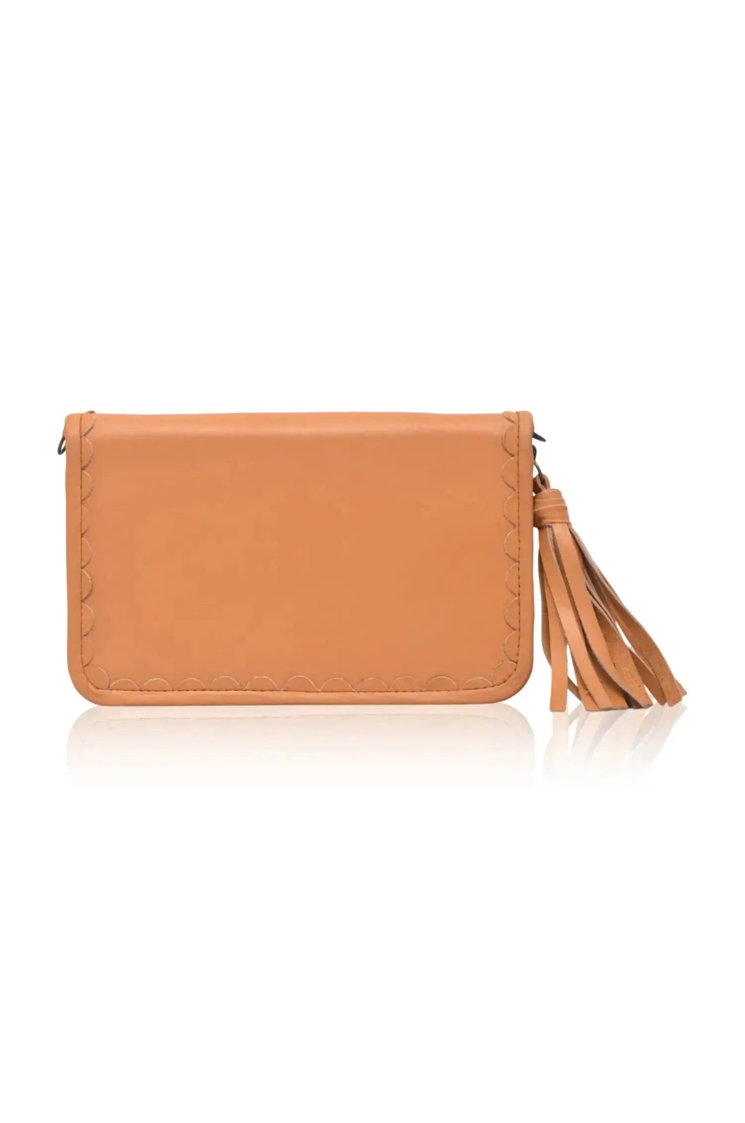 Demure Leather Clutch Wallet - Me Chavi - Where Style Blossoms