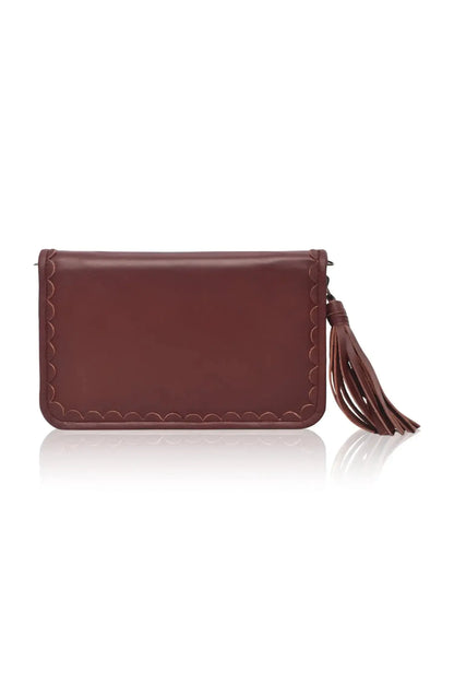 Demure Leather Clutch Wallet - Me Chavi - Where Style Blossoms
